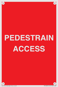 PEDESTRAIN ACCESS